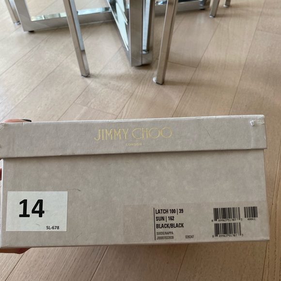 Jimmy Choo Seude and Leather Lace Up Bootie - Picture 2 of 7